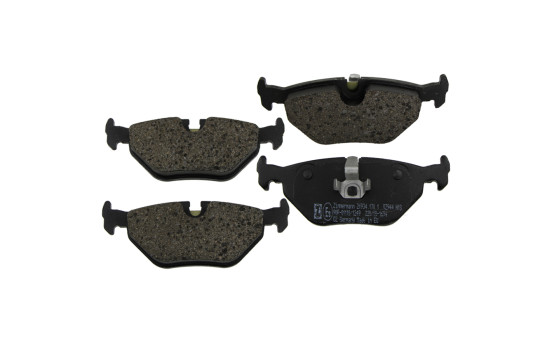 Brake Pad Set, disc brake 21934.170.1 Zimmermann