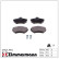 Brake Pad Set, disc brake 21945.195.1 Zimmermann, Thumbnail 2