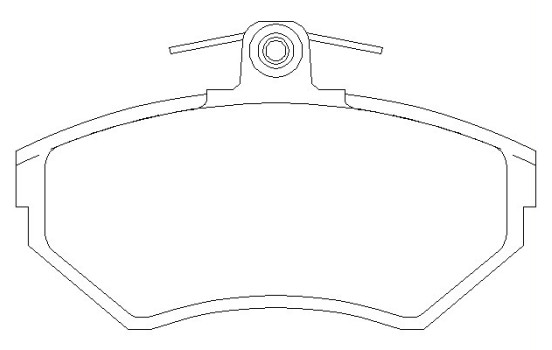Brake Pad Set, disc brake 2194503 Textar