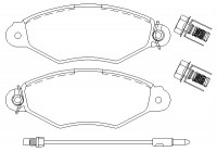 Brake Pad Set, disc brake 2198003 Textar