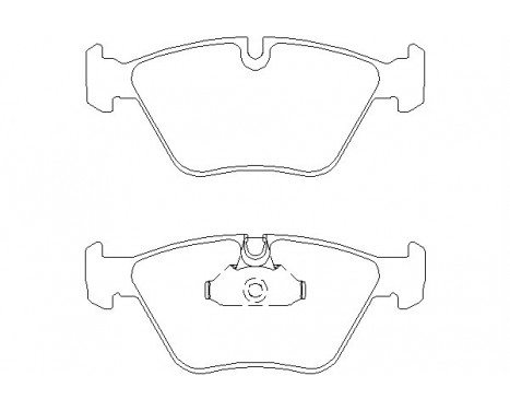 Brake Pad Set, disc brake 2199003 Textar