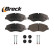 Brake pad set, disc brake 22062 00 703 00 Breck, Thumbnail 3