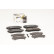 Brake pad set, disc brake 22065 00 701 10 Breck, Thumbnail 2