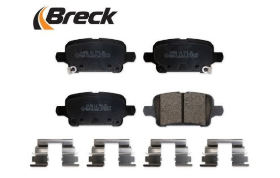 Brake pad set, disc brake 22129 00 704 00 Breck, Image 3