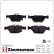 Brake Pad Set, disc brake 22158.145.1 Zimmermann, Thumbnail 2