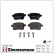 Brake Pad Set, disc brake 22220.170.1 Zimmermann, Thumbnail 2