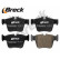 Brake pad set, disc brake 22423 00 554 00 Breck, Thumbnail 3