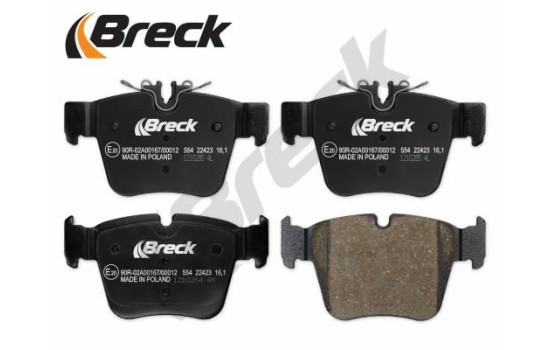 Brake pad set, disc brake 22423 00 554 00 Breck, Image 3