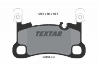 Brake pad set, disc brake 2246801 Textar