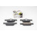 Brake pad set, disc brake 22525 00 702 00 Breck, Thumbnail 2