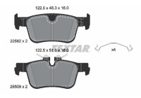 Brake pad set, disc brake 2258201 Textar