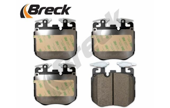 Brake pad set, disc brake 22618 00 551 00 Breck, Image 3