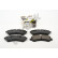 Brake pad set, disc brake 22791 00 703 00 Breck, Thumbnail 2