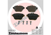 Brake Pad Set, disc brake 22792.175.1 Zimmermann