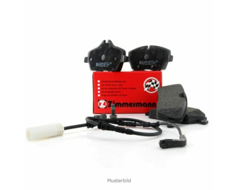 Brake Pad Set, disc brake 22942.195.2 Zimmermann