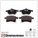 Brake Pad Set, disc brake 23057.195.1 Zimmermann, Thumbnail 2