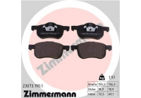 Brake Pad Set, disc brake 23073.190.1 Zimmermann