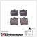 Brake Pad Set, disc brake 23078.160.1 Zimmermann, Thumbnail 2