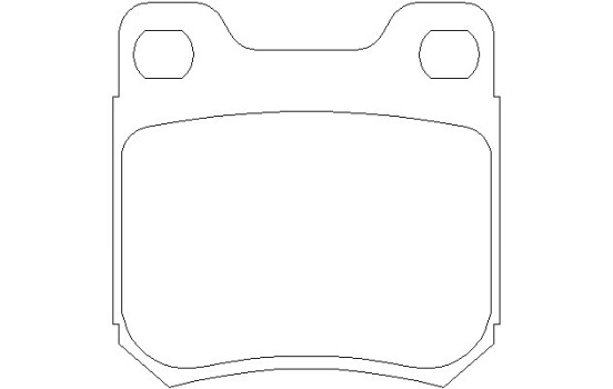 Brake Pad Set, disc brake 2309102 Textar