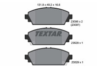 Brake Pad Set, disc brake 2309601 Textar