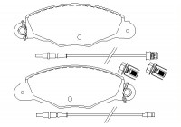 Brake Pad Set, disc brake 2313503 Textar