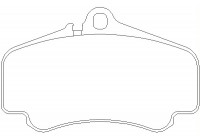 Brake Pad Set, disc brake 2313901 Textar
