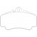 Brake Pad Set, disc brake 2313901 Textar