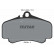 Brake Pad Set, disc brake 2313901 Textar, Thumbnail 2
