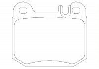 Brake Pad Set, disc brake 2315702 Textar
