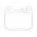 Brake Pad Set, disc brake 2315702 Textar