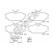 Brake pad set, disc brake 23172 00 702 00 Breck