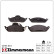 Brake Pad Set, disc brake 23193.165.1 Zimmermann, Thumbnail 2