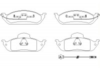 Brake Pad Set, disc brake 2319303 Textar