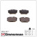 Brake Pad Set, disc brake 23224.165.1 Zimmermann, Thumbnail 2