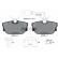 Brake Pad Set, disc brake 2322416 Textar, Thumbnail 2