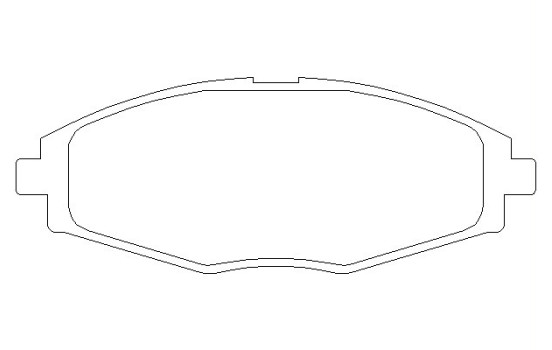 Brake Pad Set, disc brake 2324102 Textar