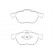 Brake Pad Set, disc brake 2324802 Textar