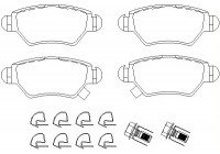 Brake Pad Set, disc brake 2325803 Textar