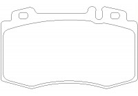 Brake Pad Set, disc brake 2327102 Textar