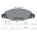 Brake Pad Set, disc brake 2327301 Textar, Thumbnail 2