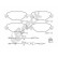 Brake pad set, disc brake 23277 00 701 10 Breck