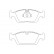 Brake Pad Set, disc brake 2328702 Textar