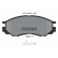 Brake Pad Set, disc brake 2329002 Textar, Thumbnail 2