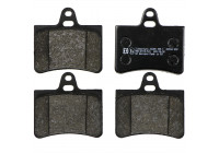 Brake Pad Set, disc brake 23305.155.1 Zimmermann