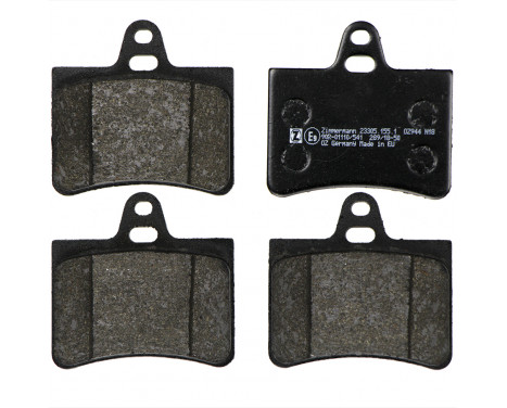 Brake Pad Set, disc brake 23305.155.1 Zimmermann