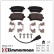 Brake Pad Set, disc brake 23326.175.2 Zimmermann, Thumbnail 2