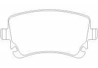 Brake Pad Set, disc brake 2332601 Textar