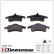 Brake Pad Set, disc brake 23339.170.1 Zimmermann, Thumbnail 2