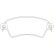 Brake Pad Set, disc brake 2339602 Textar