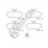 Brake pad set, disc brake 23407 00 702 00 Breck